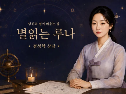 마스터루나. 영국고전점성학을 통해 당신의 모든것 분석