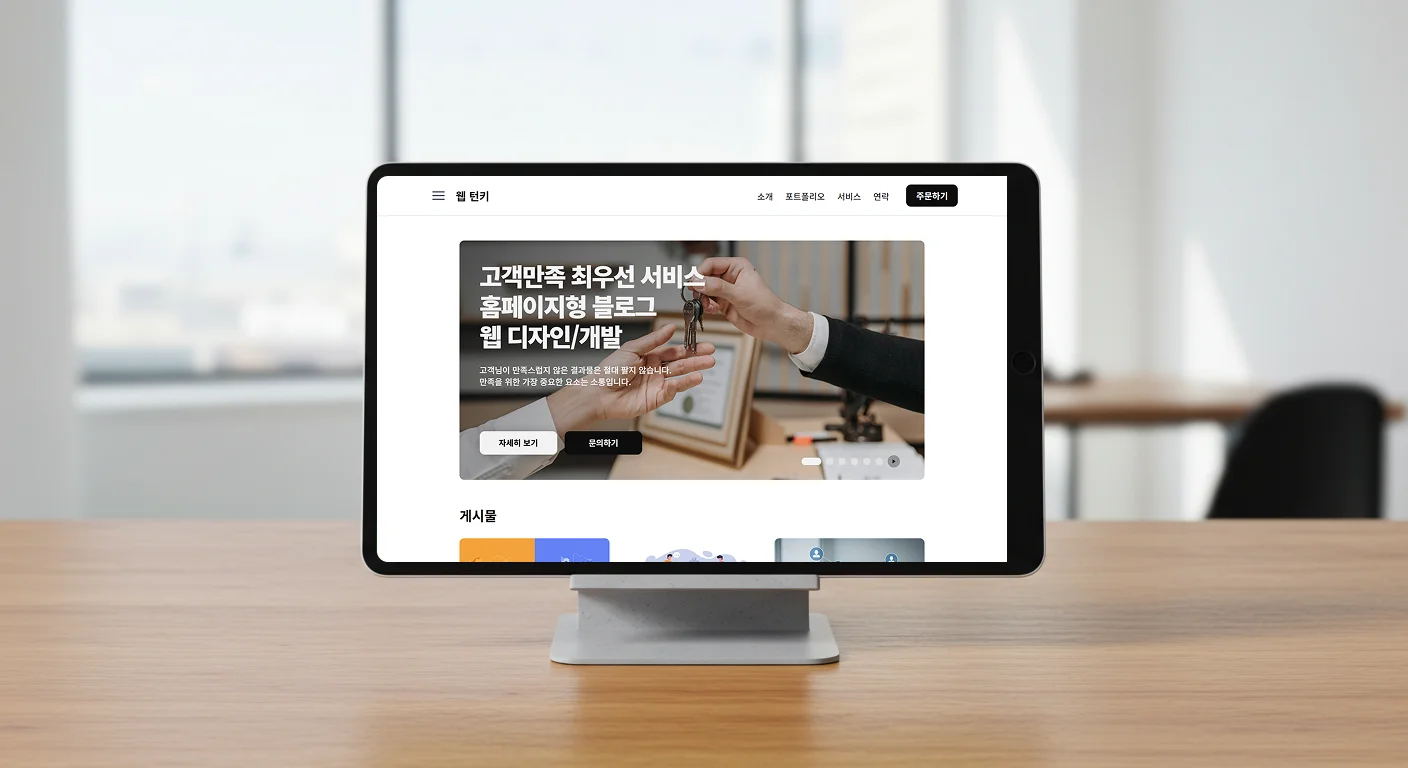 디자인 포트폴리오