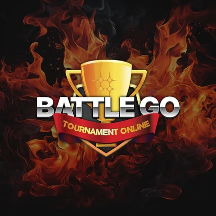 포트폴리오-온라인 토너먼트 바둑 게임 'Battle GO' 로고 디자인