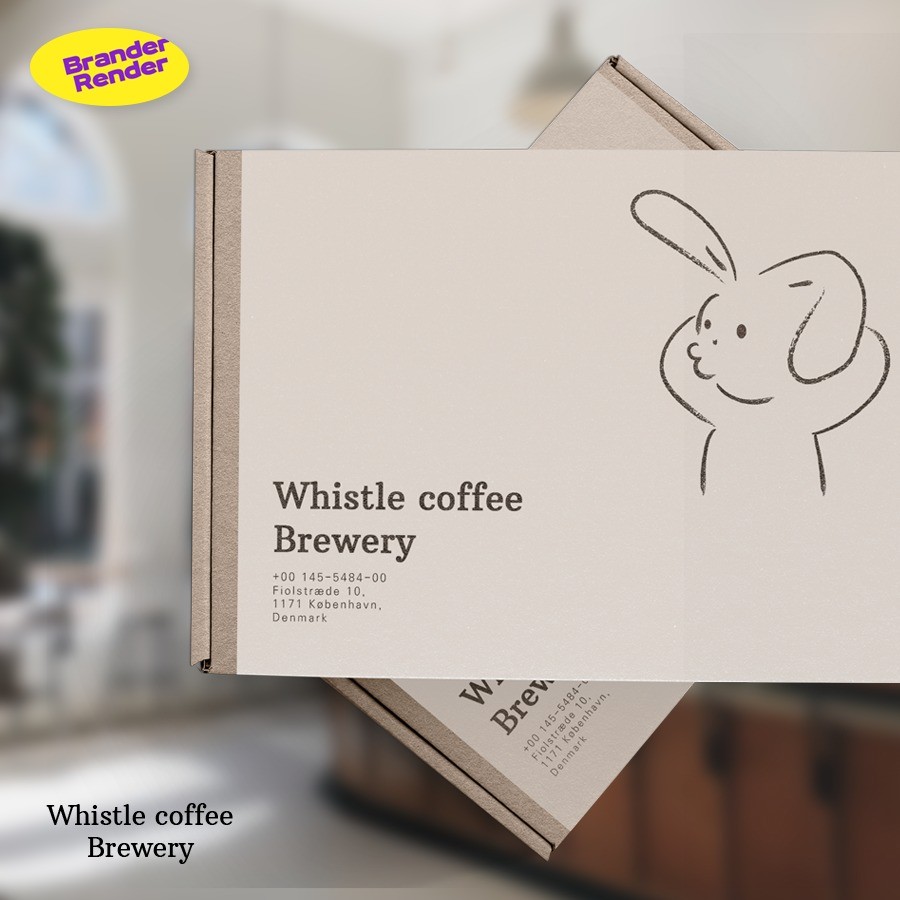 Whistle Coffee Brewery 커피 카페 패키지 디자인, 패키지 포트폴리오 크몽