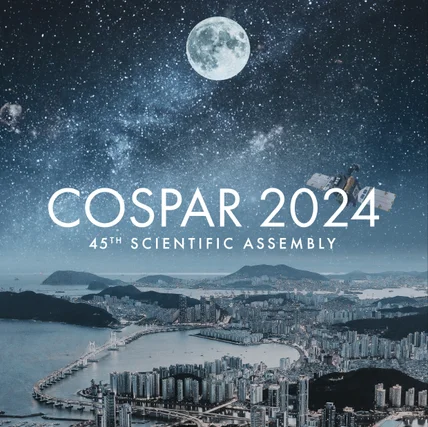 포트폴리오-COSPAR 2024 국제우주공간연구위원회 키 비주얼