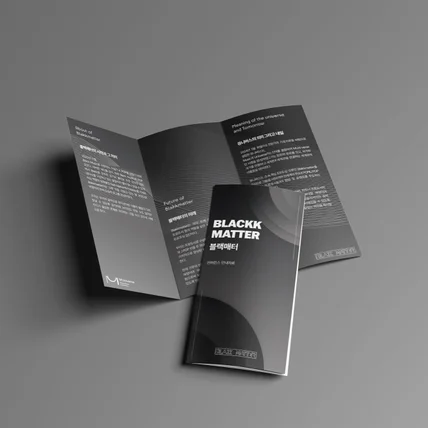 포트폴리오-리플렛 디자인 - 음악 페스티벌 3단 접리 리플렛 디자인