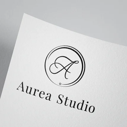 포트폴리오-Aurea Studio 로고