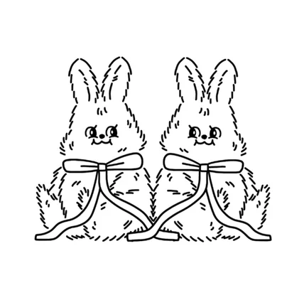 포트폴리오-토끼 캐릭터