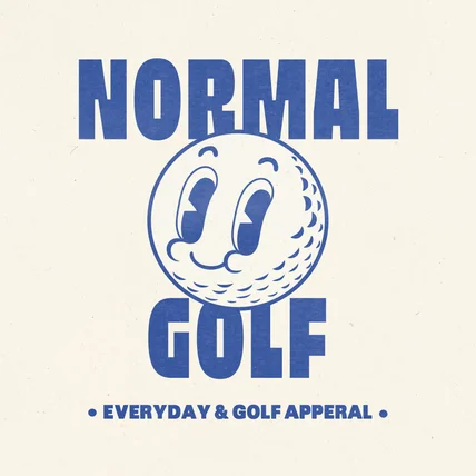 포트폴리오-캐릭터 로고 디자인 - 노말골프(normal golf)