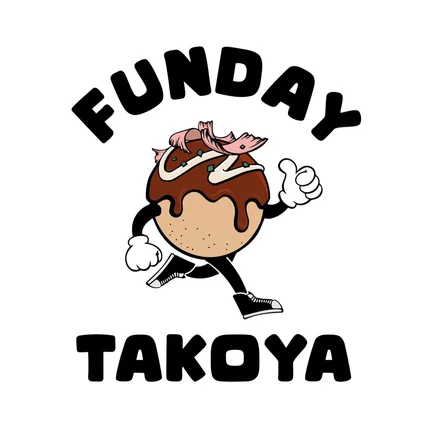포트폴리오-트렌티한 타코야끼 캐릭터 로고 디자인
