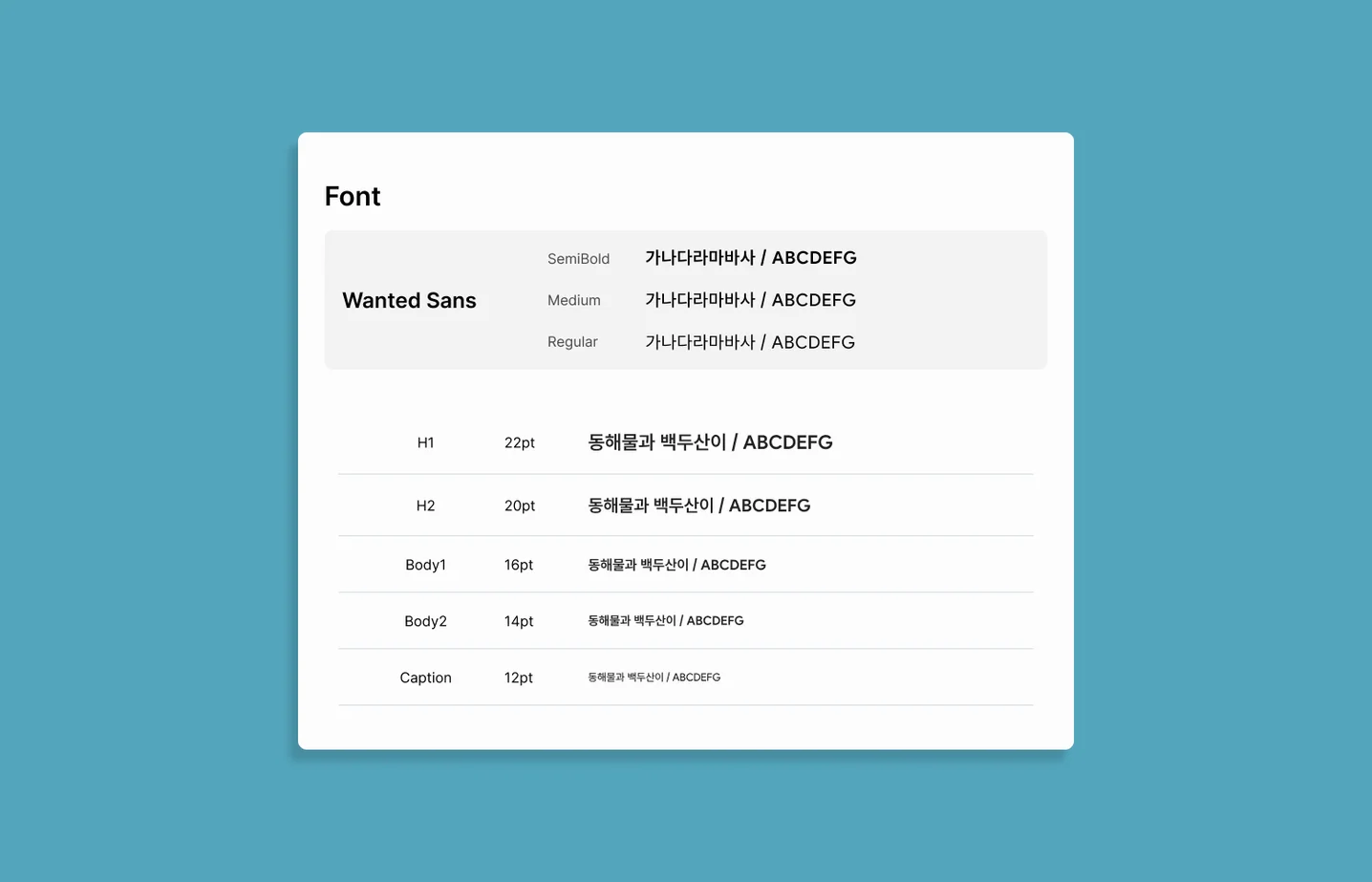 디자인 포트폴리오