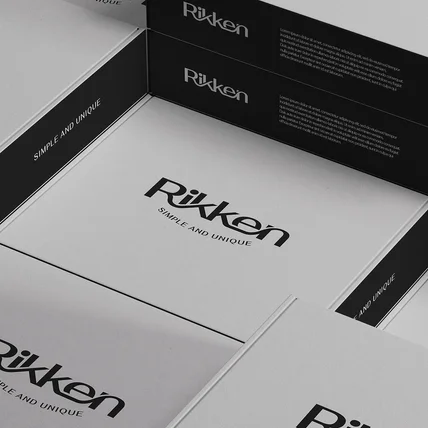 포트폴리오-Rikken - 로고디자인