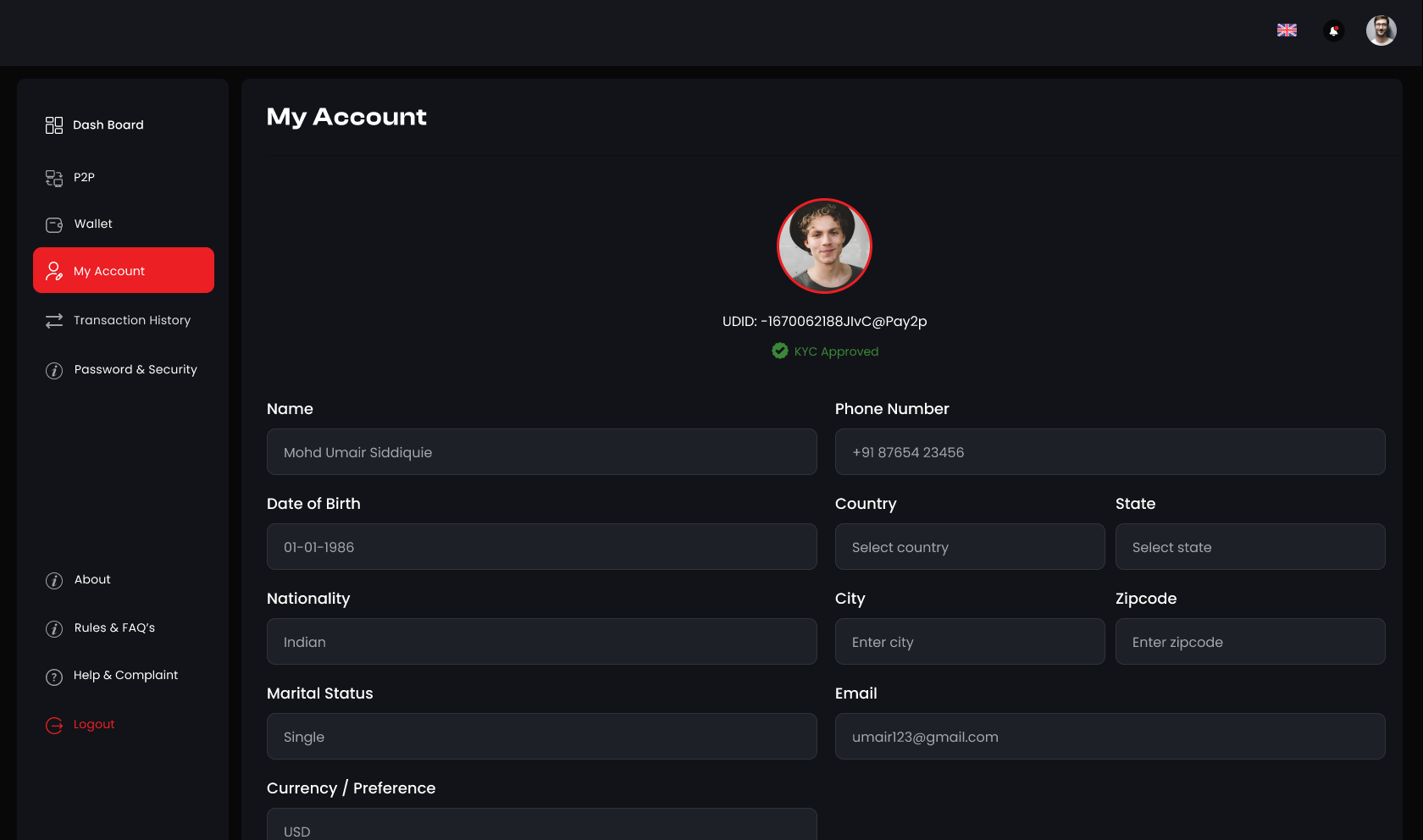 P2P 암호화폐 거래 플랫폼, 블록체인·NFT 포트폴리오 - 크몽