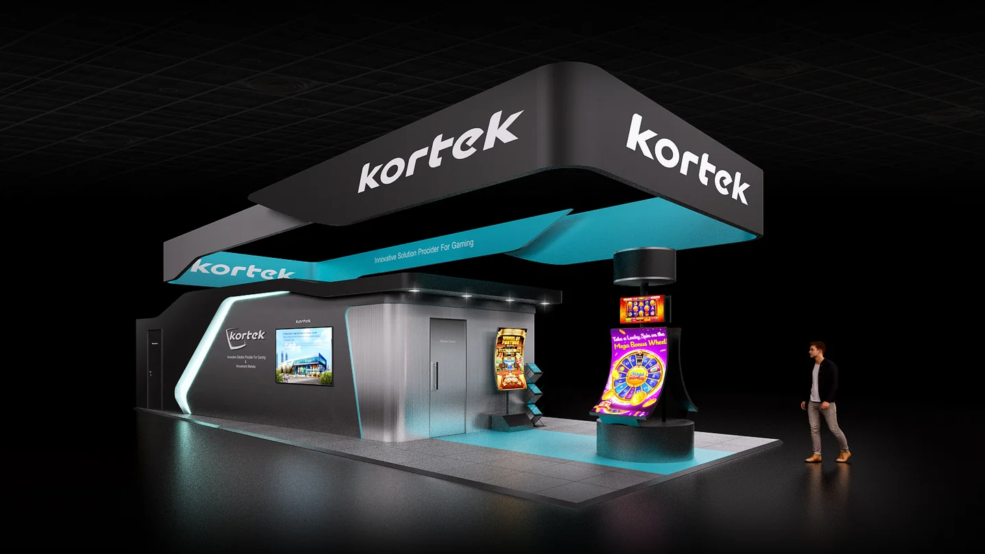 Kortek - G2E Las vegas 2022 전시 부스 디자인, 전시·무대 디자인 포트폴리오 - 크몽