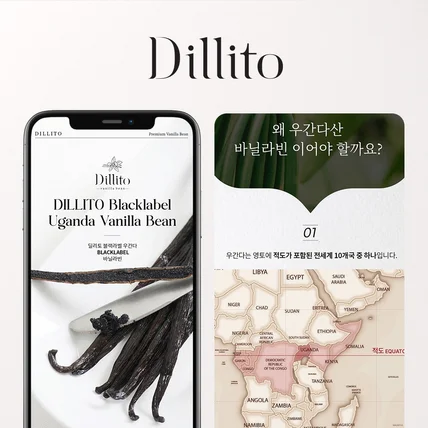 포트폴리오-딜리토 바닐라빈 상세페이지