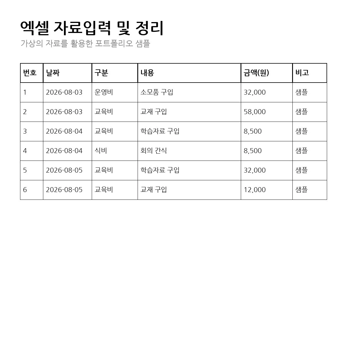포트폴리오 메인이미지