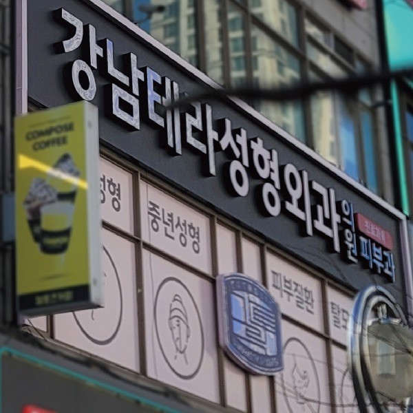 강남테라성형외과의원 / SIGNAGE, 간판·시공 포트폴리오 - 크몽