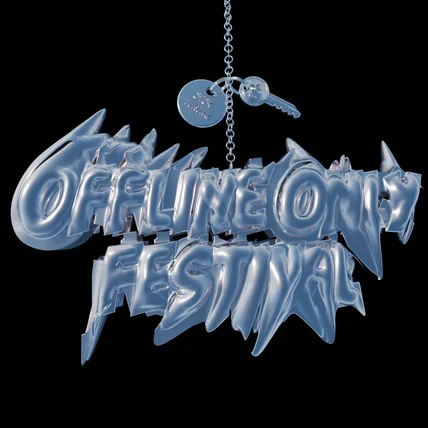 포트폴리오-OFFLINE ONLY FESTIVAL LOGO. 3D