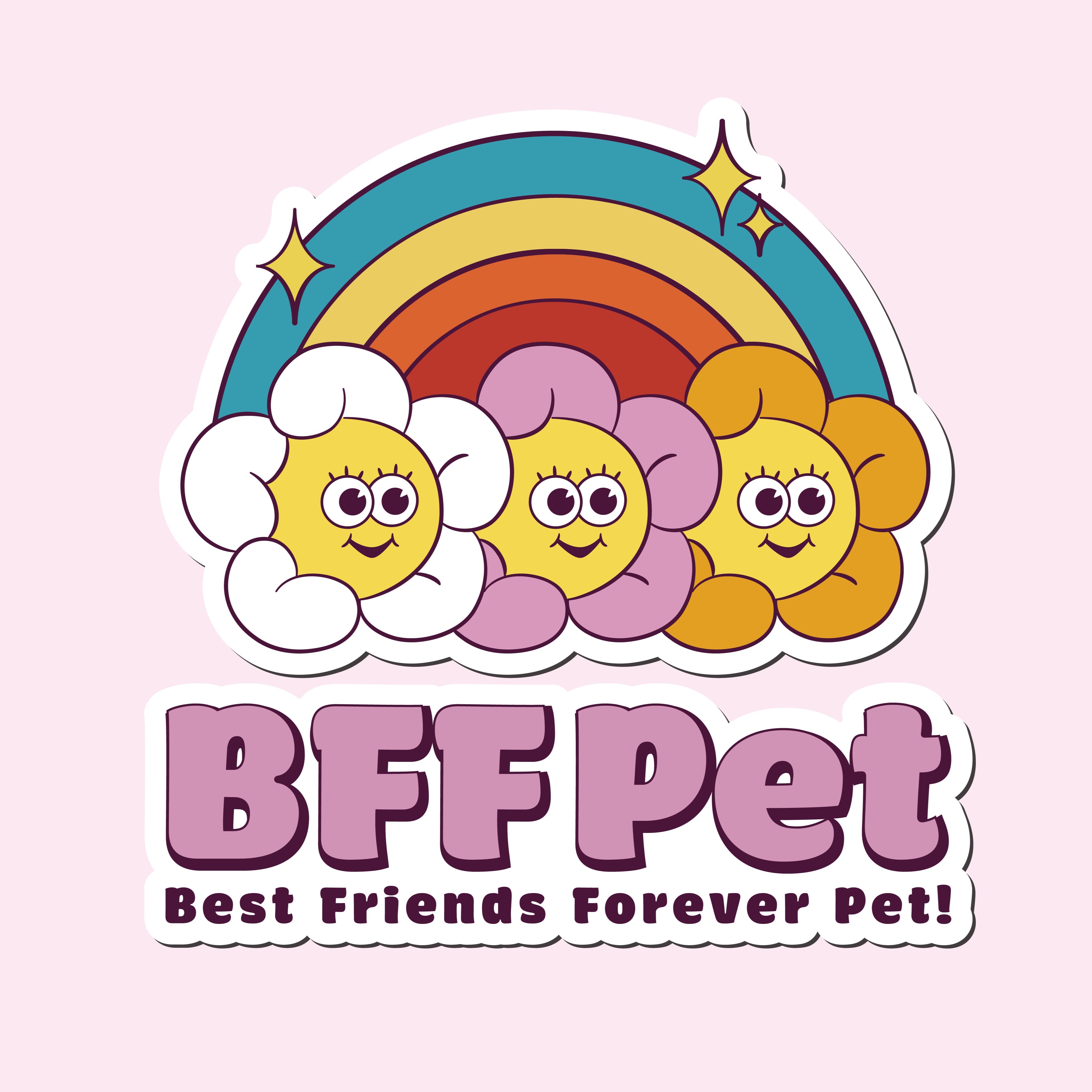 반려동물용품점 로고 'BFF PET' 로고디자인, 로고 디자인 포트폴리오 - 크몽