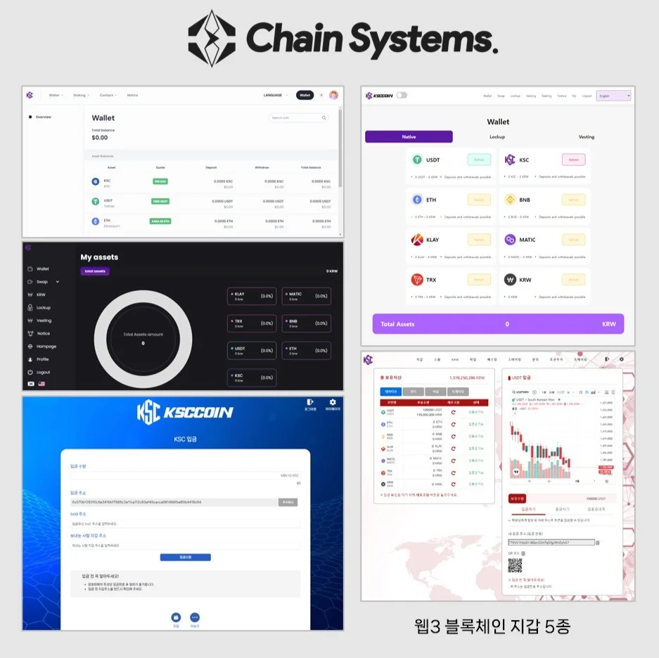 블록체인 지갑 5종, 블록체인·NFT 포트폴리오 - 크몽