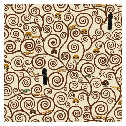 포트폴리오-[명화그림] 구스탐프 크림트 생명의나무  패턴디자인/텍스타일디자인/원단디자인