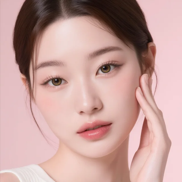 인기 포트폴리오-AI 뷰티 렌즈 실사모델 이미지