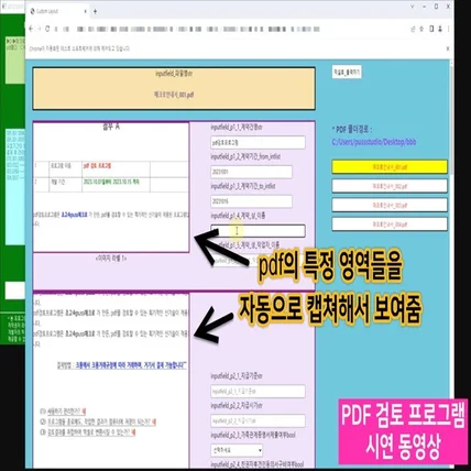 포트폴리오-pdf 검토 프로그램