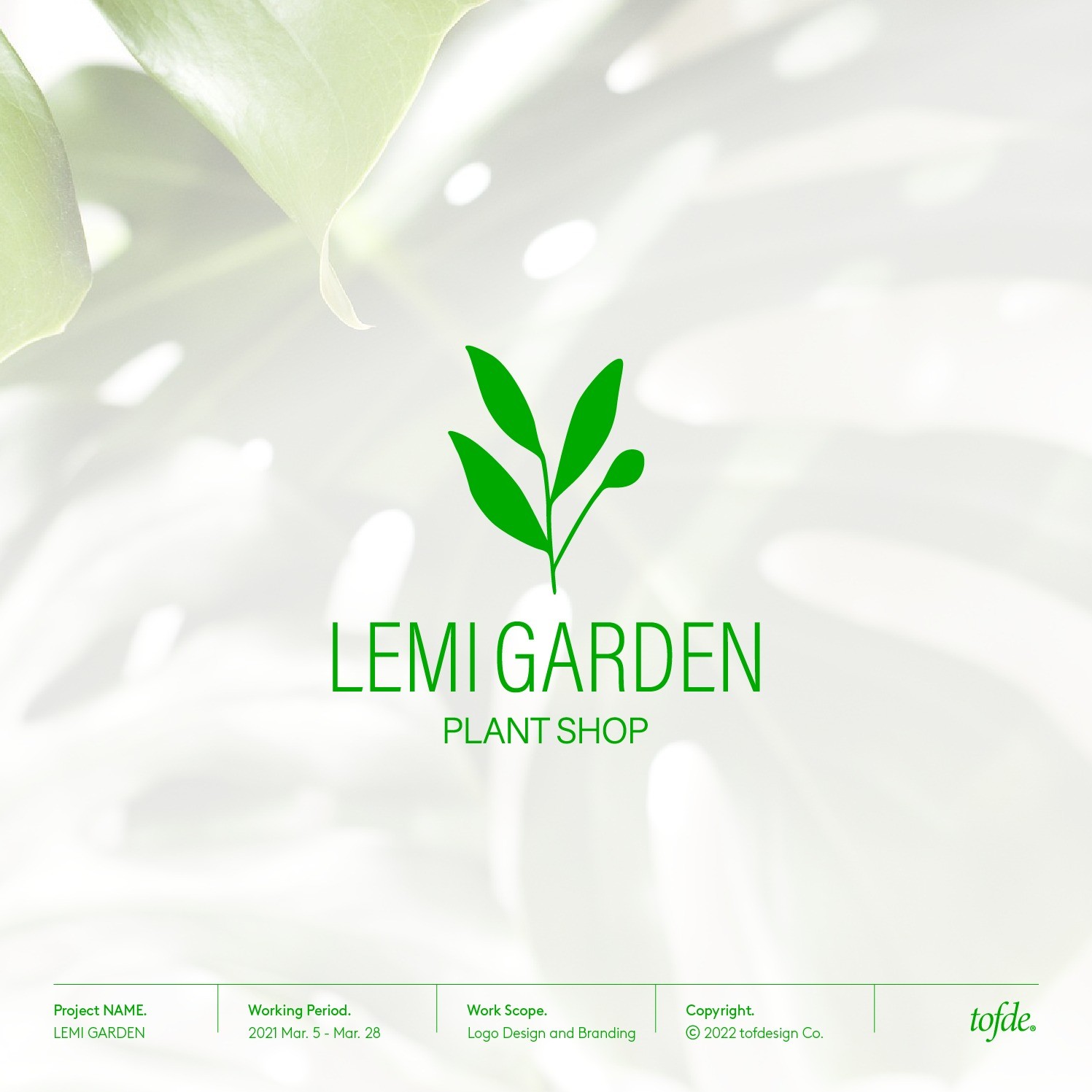 포트폴리오-LEMI GARDEN Branding