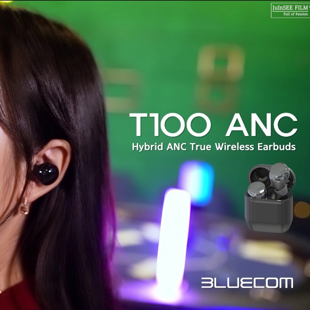 포트폴리오-LG 협력사 "블루콤" 무선 이어버드 'T100 ANC' 프로모션 광고 [풀버전 + CF]