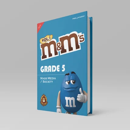 포트폴리오-M&M 스타일로 재치있게 만든 영어학원 교재 디자인