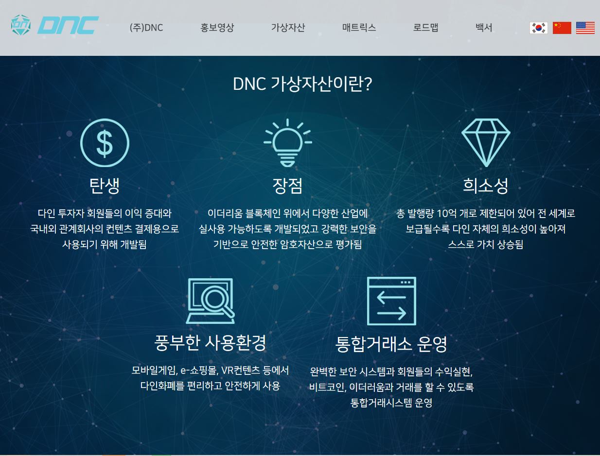 DNC, 랜딩페이지 포트폴리오 - 크몽
