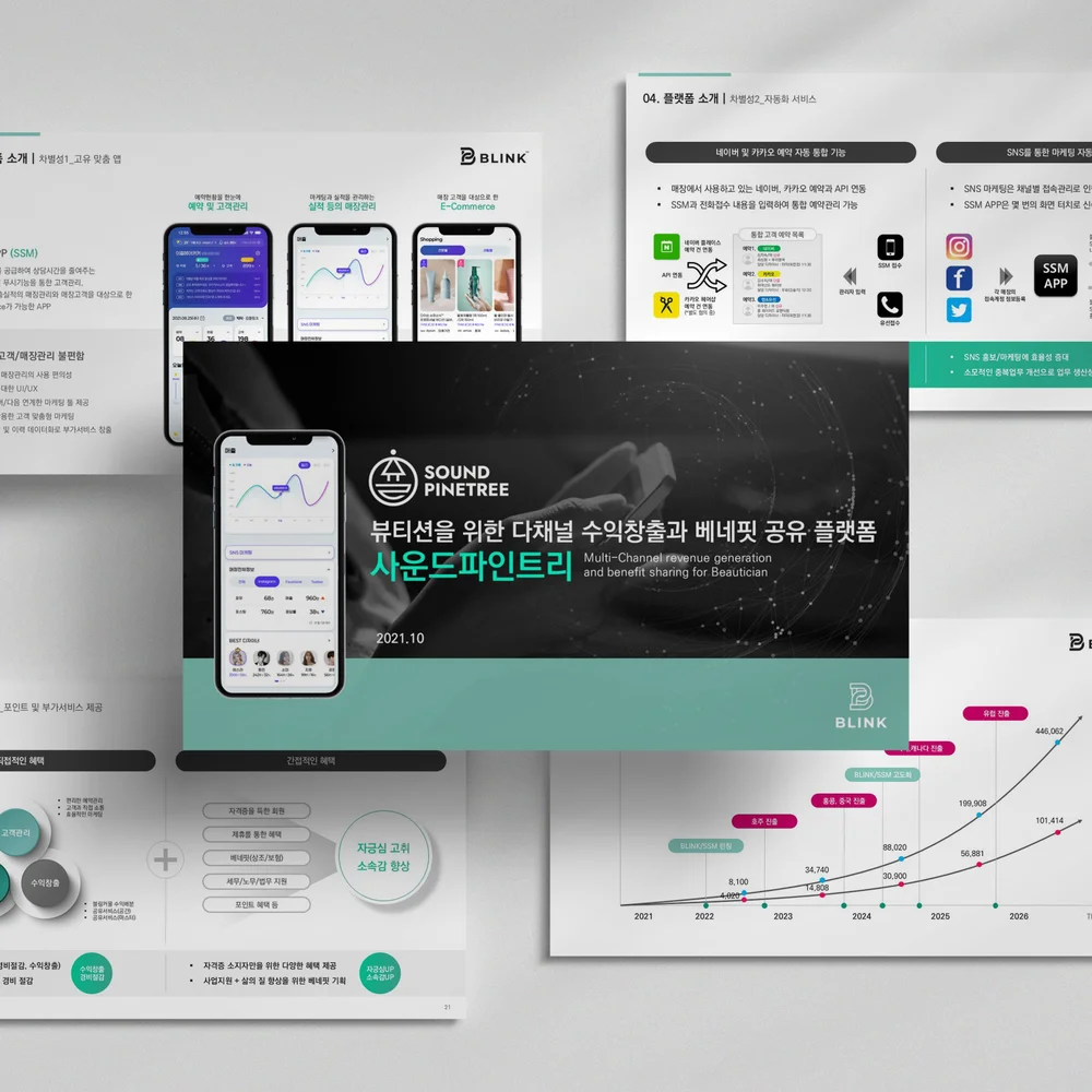 플랫폼 투자제안서 제작, PPT·인포그래픽 포트폴리오 - 크몽