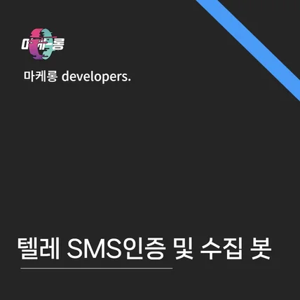 포트폴리오-SMS인증  정보 수집 , 접근 권한 관리 챗봇