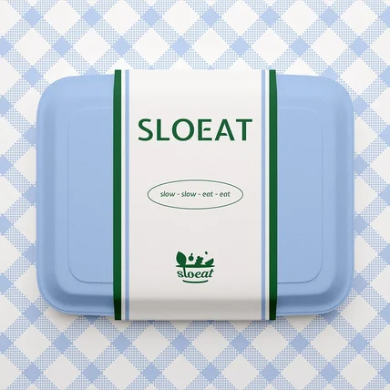 포트폴리오-SLOEAT | 샐러드 샌드위치 패키지 | 브랜딩 디자인 로고 브랜드 아이덴티티 가이드