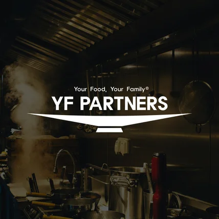 포트폴리오-프랜차이즈 기업 'YF PARTNERS' 회사 로고 / 로고디자인 / CI  / BI