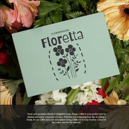 포트폴리오-'Floretta' 로고 디자인