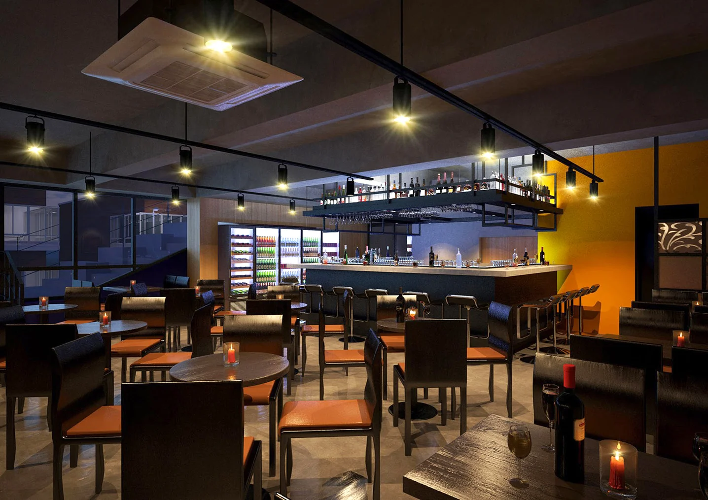 Bar 인테리어 3D, 도면 제작·수정 포트폴리오 - 크몽