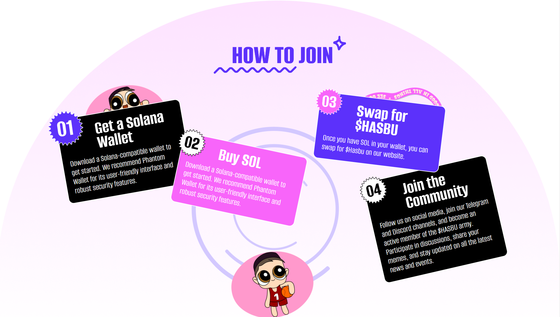 밈코인 ICO 런칭 페이지, 블록체인·NFT 포트폴리오 - 크몽