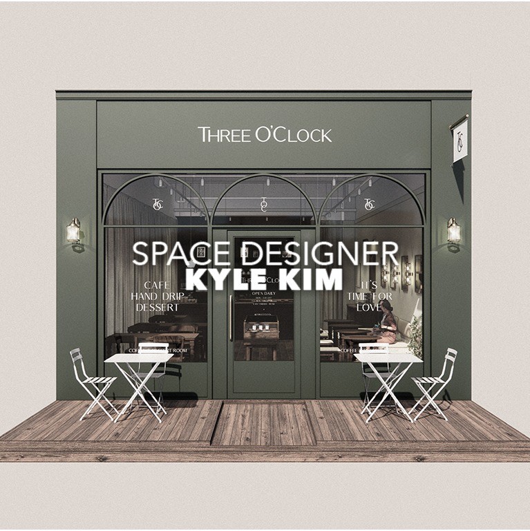 포트폴리오-클래식 스타일 카페 인테리어 디자인