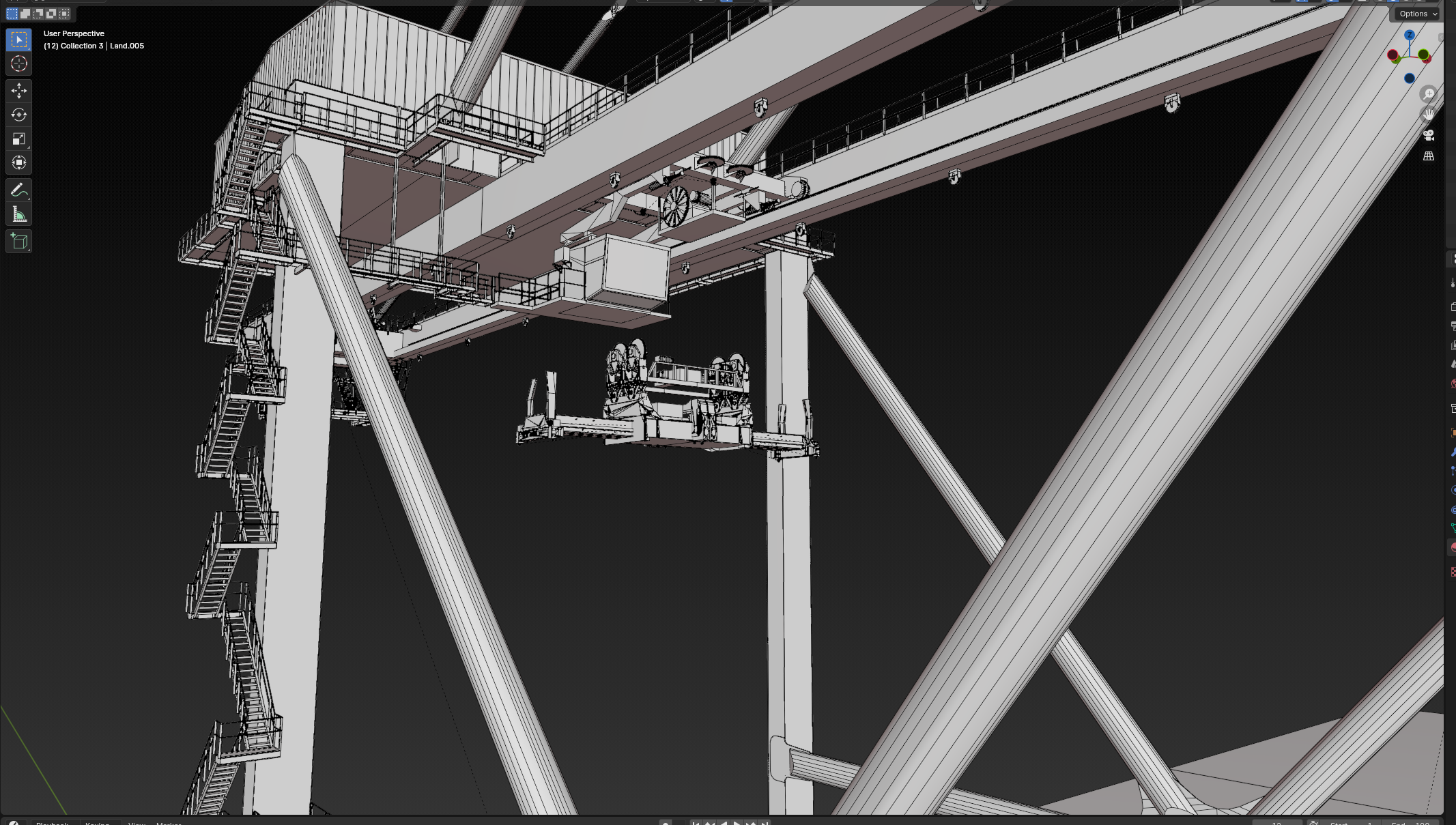항만 시뮬레이션 게임을 위한 모델링과 Unity 그래픽 세팅, VR·AR·게임 포트폴리오 - 크몽