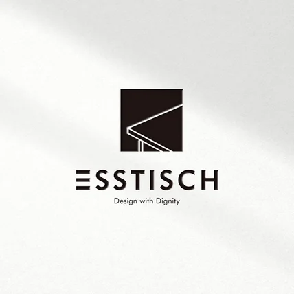 포트폴리오-테이블 제작 ESSTISCH 로고 디자인