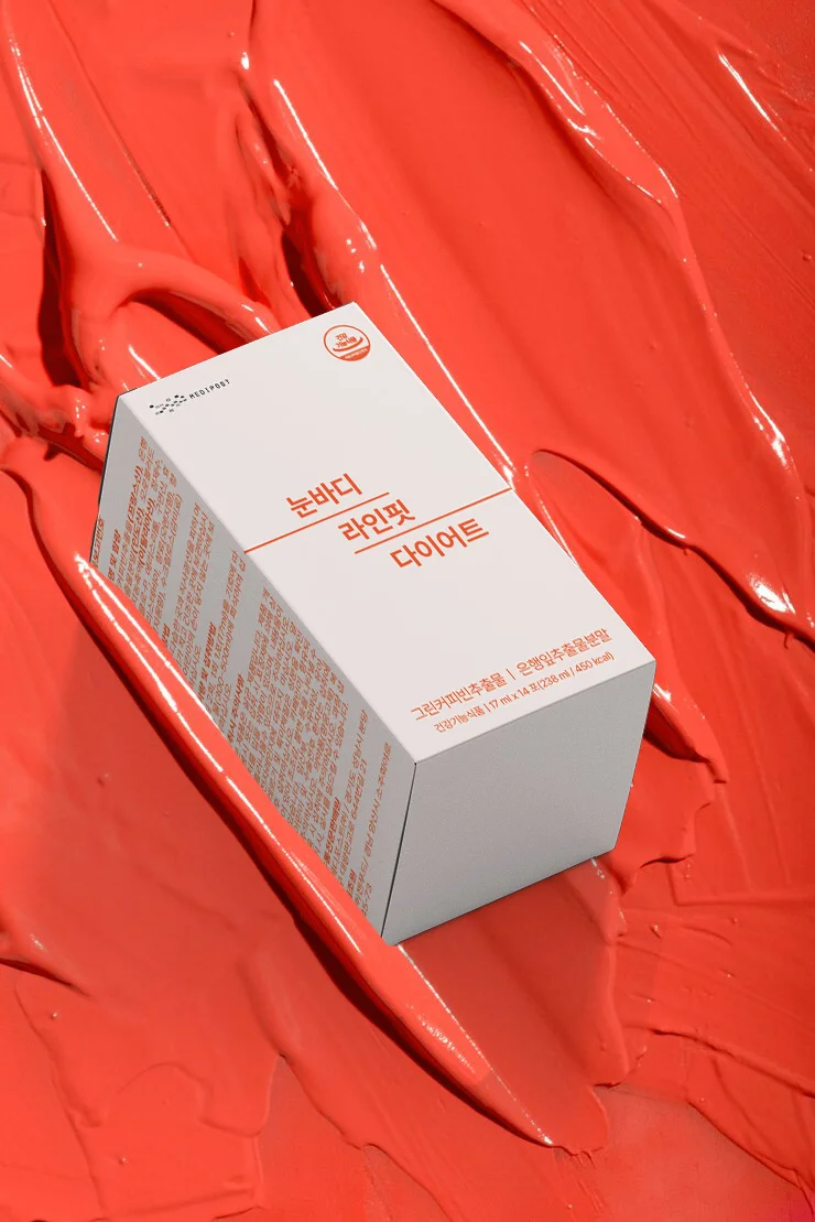 눈바디 라인핏 다이어트_단상자,스틱포 디자인 / 메디포스트, 패키지 포트폴리오 - 크몽