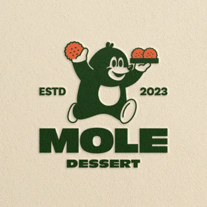 포트폴리오-MOLE DESSERT 로고