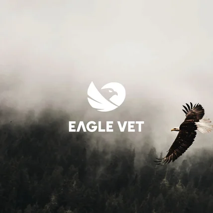 포트폴리오-Eagle Vet 로고