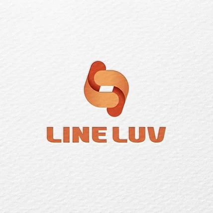 포트폴리오-애플워치 스트랩, 스마트폰 액세서리 샵 LINE LUV 로고 디자인