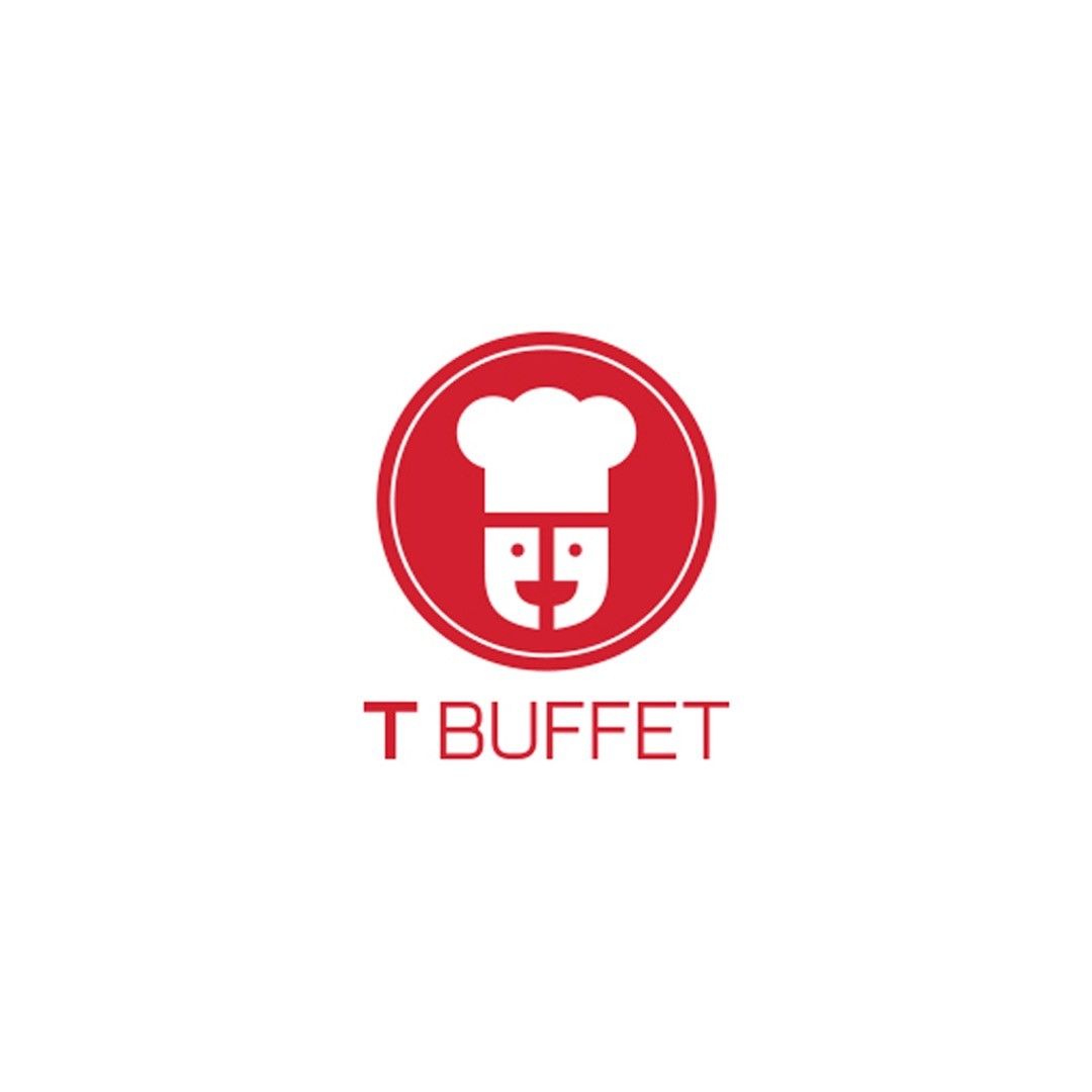 [로고 디자인]T Buffet 로고 디자인 개발, 로고 디자인 포트폴리오 - 크몽