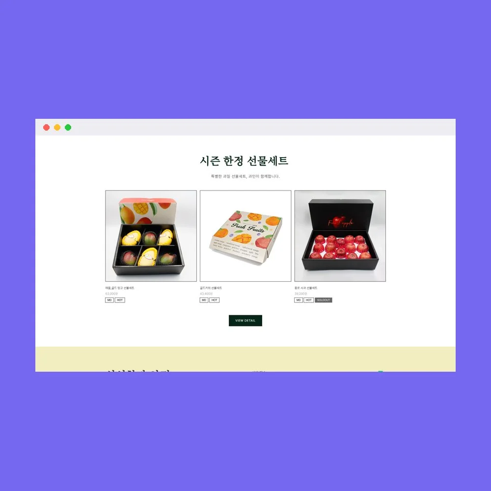디자인 포트폴리오
