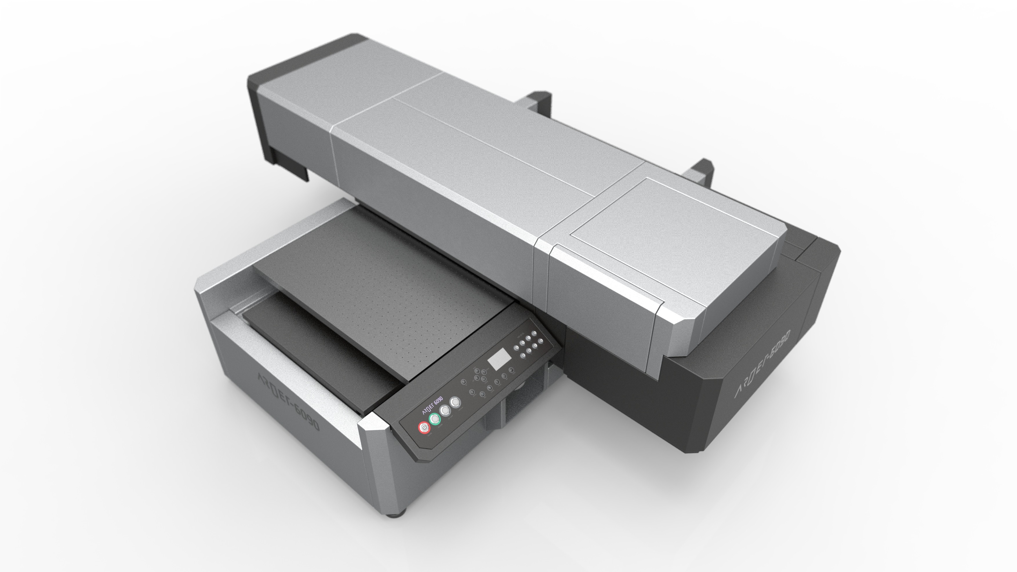 ARTJET6090_Mini flat bad UV Inkjet printer, 제품 모델링·렌더링 포트폴리오 크몽