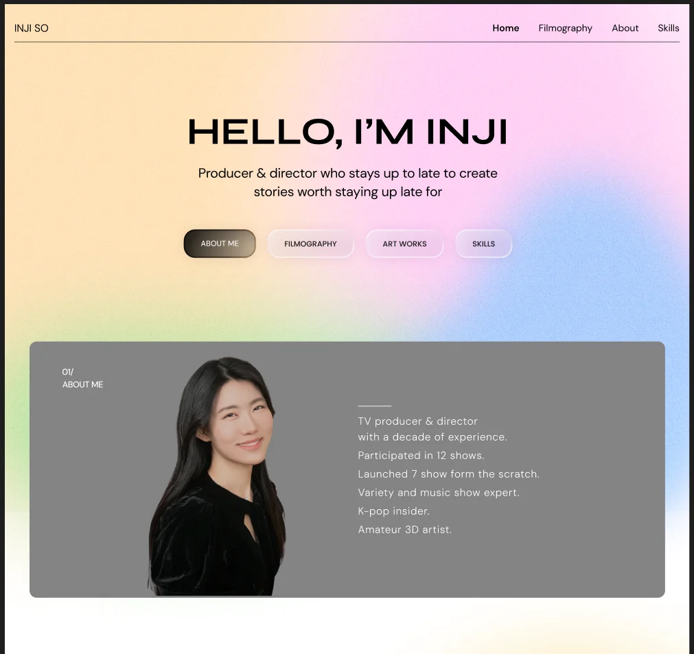 디자인 포트폴리오