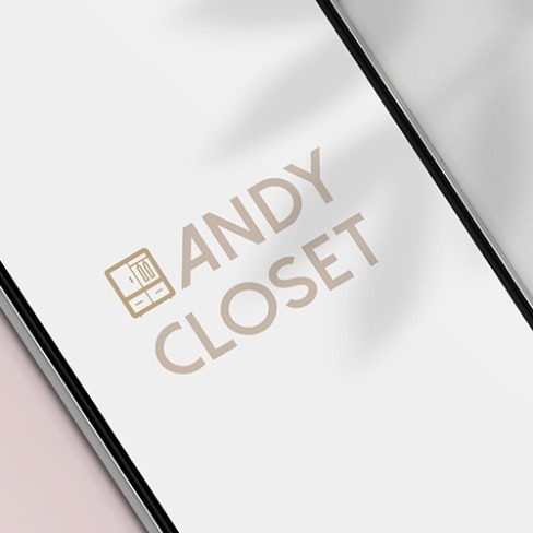 포트폴리오-옷장관리해주는 어플 Handy Closet 로고입니다.