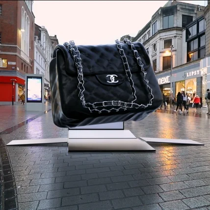 포트폴리오-[FOOH, 3D모델링] Chanel bag - Personal artwork