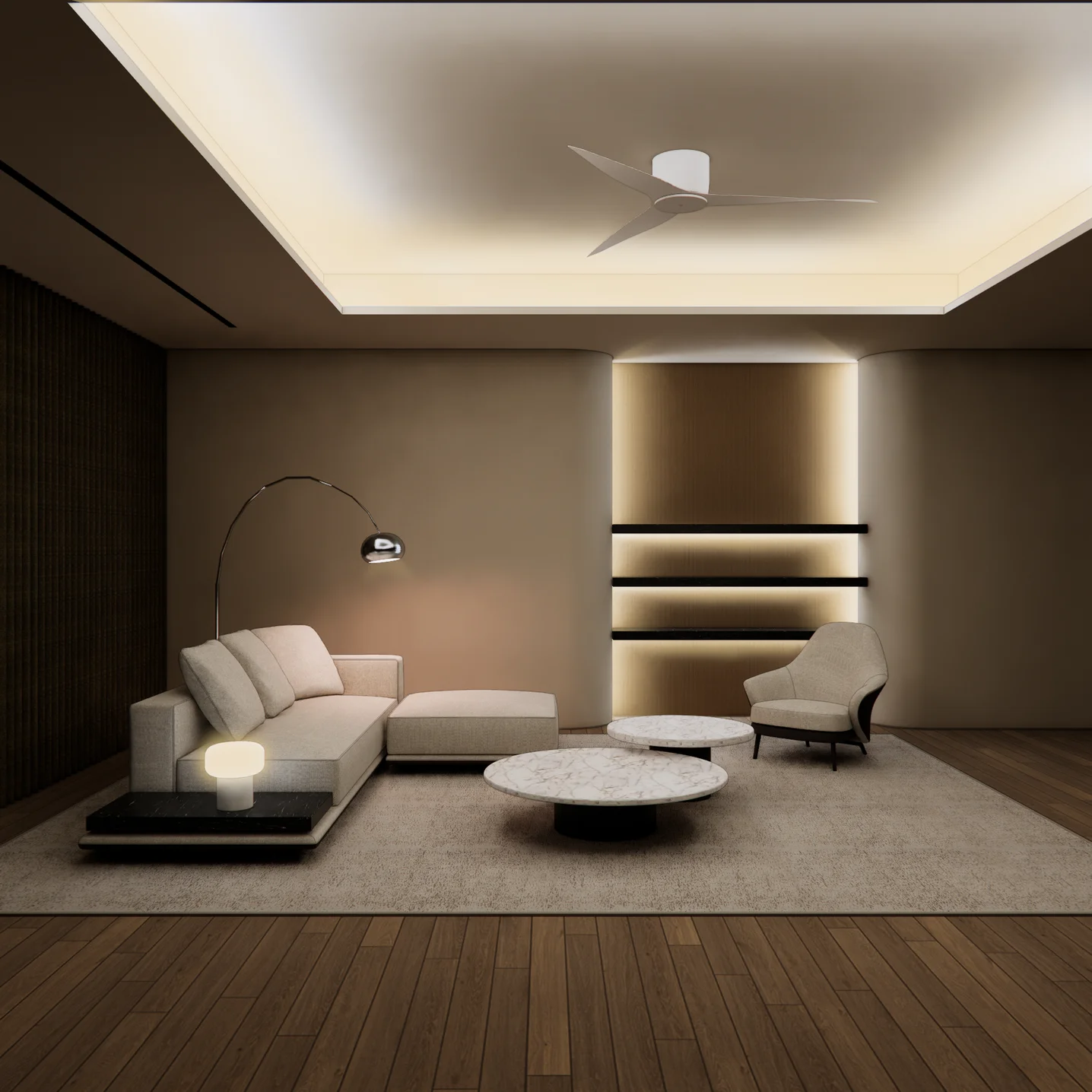 주거 거실 공간 3D render, 3D 공간 모델링 포트폴리오 - 크몽