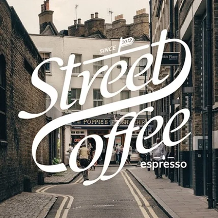 포트폴리오-스트리트 커피 / 카페 로고 및 인테리어