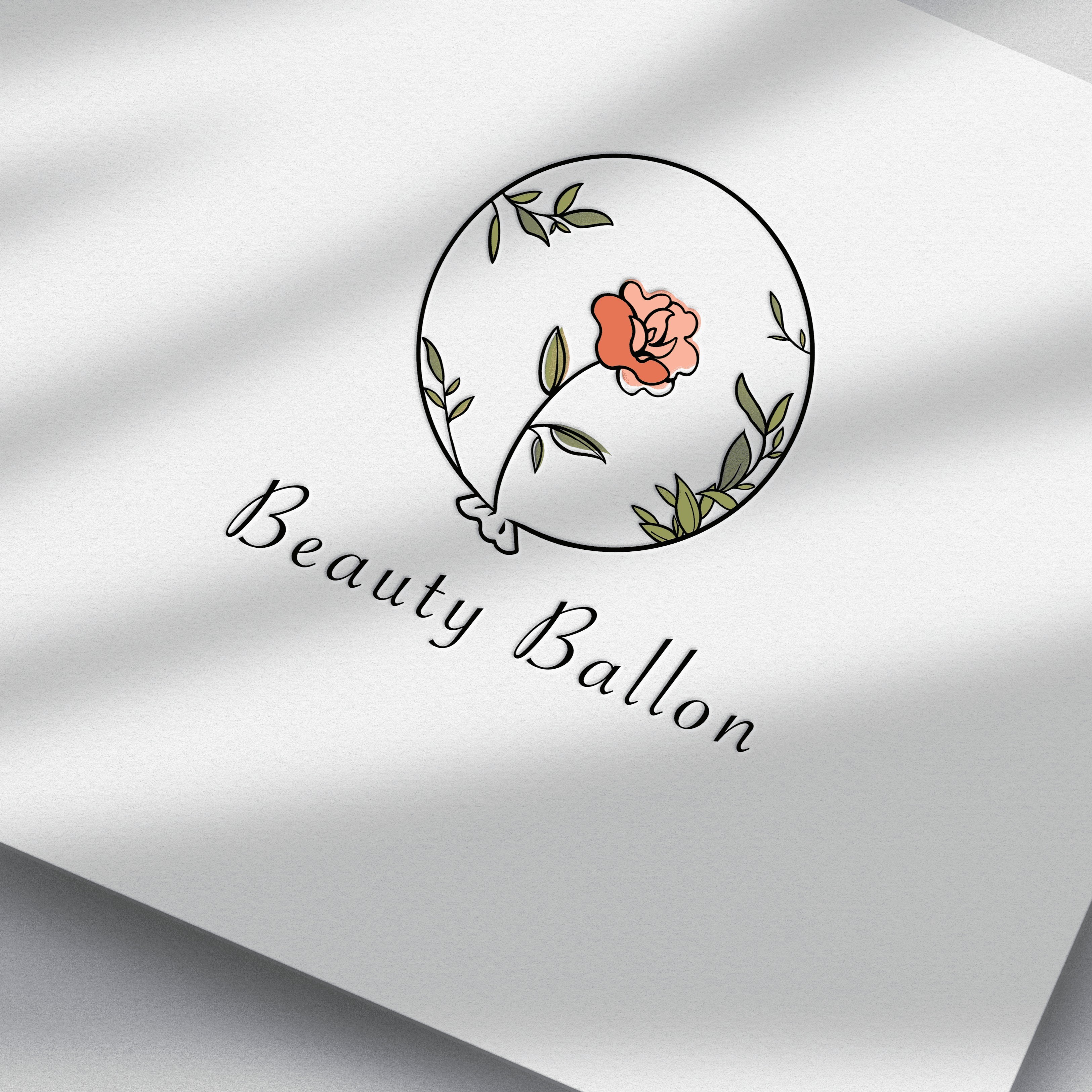 포트폴리오-Beauty Ballon 로고디자인